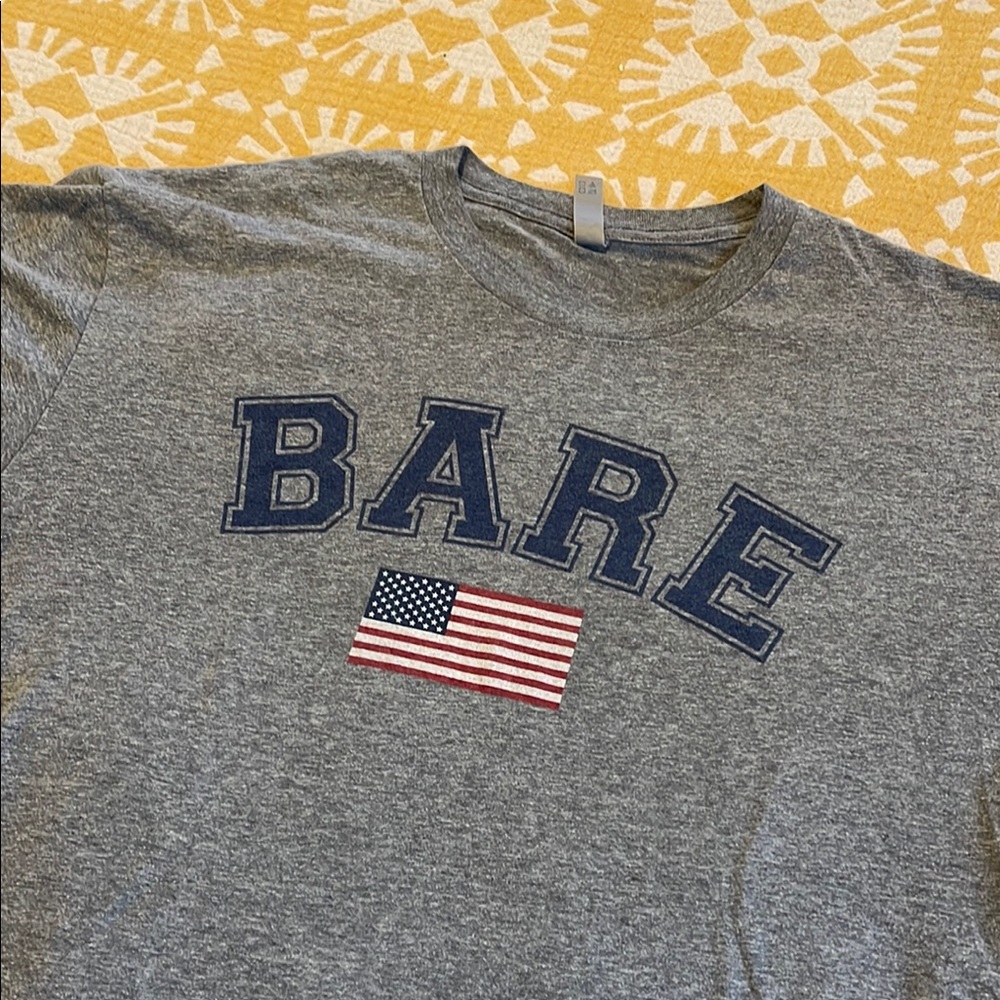 Bare Performance Nutrition BPN Varsity T Shirt - Mens L